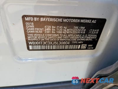 Zdjęcie 13 z 13 samochodu: 2018 BMW X1 XDRIVE28I VIN:WBXHT3C3XJ5L30804 - miniatura