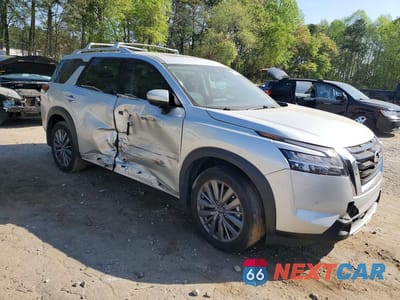 Czwarte zdjęcie samochodu z boku: 2024 NISSAN PATHFINDER SL VIN:5N1DR3CB8RC308143 - miniatura