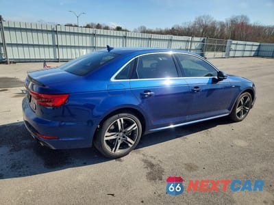 Trzecie zdjęcie samochodu z tyłu: 2017 AUDI A4 PREMIUM PLUS VIN:WAULNAF40HN007878 - miniatura