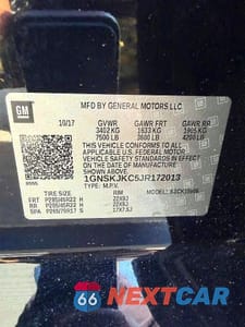 Zdjęcie 10 z 14 samochodu: 2018 CHEVROLET SUBURBAN K1500 PREMIER VIN:1GNSKJKC5JR172013 - miniatura