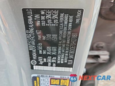 Zdjęcie 12 z 12 samochodu: 2025 HYUNDAI SANTA CRUZ SEL VIN:5NTJBDDE7SH127881 - miniatura