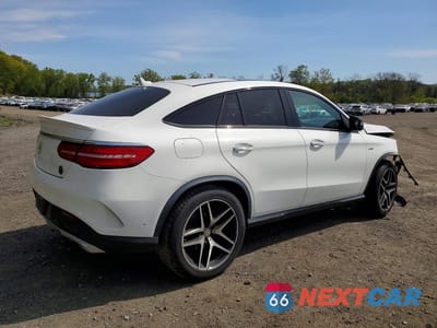 Trzecie zdjęcie samochodu z tyłu: 2016 MERCEDES-BENZ GLE COUPE 450 4MATIC VIN:4JGED6EB7GA020995 - miniatura