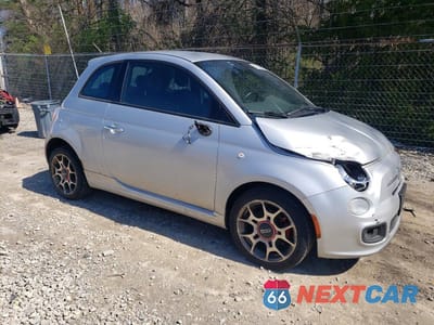 Czwarte zdjęcie samochodu z boku: 2014 FIAT 500 SPORT VIN:3C3CFFBRXET194738 - miniatura
