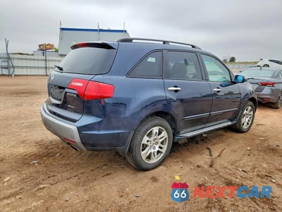 Trzecie zdjęcie samochodu z tyłu: 2009 ACURA MDX TECHNOLOGY VIN:2HNYD28609H507575 - miniatura