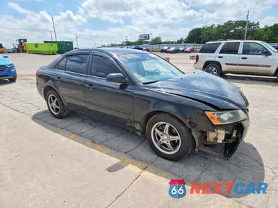Czwarte zdjęcie samochodu z boku: 2007 HYUNDAI SONATA GLS VIN:5NPET46C77H232677 - miniatura