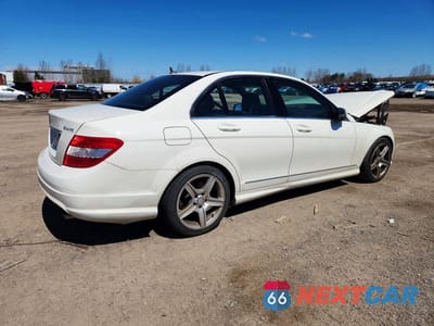 Trzecie zdjęcie samochodu z tyłu: 2009 MERCEDES-BENZ C 230 4MATIC VIN:WDDGF85X69F286907 - miniatura