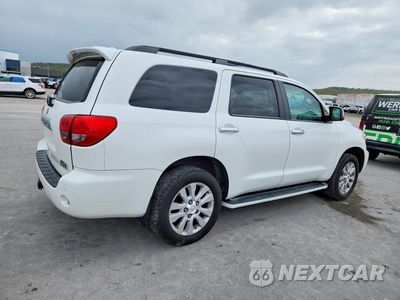 Trzecie zdjęcie samochodu z tyłu: 2016 TOYOTA SEQUOIA PLATINUM VIN:5TDDY5G1XGS143244 - miniatura