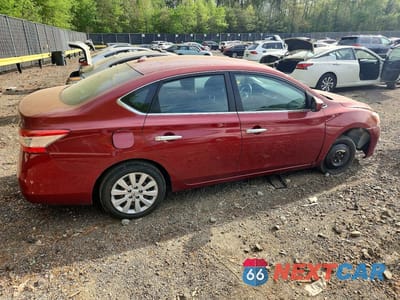 Trzecie zdjęcie samochodu z tyłu: 2015 NISSAN SENTRA SV VIN:3N1AB7AP5FL637905 - miniatura