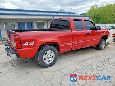 Trzecie zdjęcie samochodu z tyłu: 2005 CHEVROLET SILVERADO K1500 VIN:2GCEK19V651291152 - miniatura