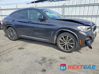Czwarte zdjęcie samochodu z boku: 2020 BMW X4 XDRIVE30I VIN:5UX2V1C07LLE67903 - miniatura