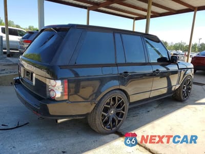 Trzecie zdjęcie samochodu z tyłu: 2012 LAND ROVER RANGE ROVER HSE LUXURY VIN:SALMF1E42CA389345 - miniatura