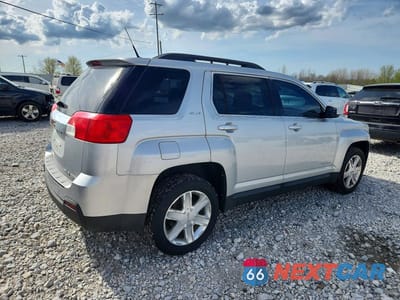 Trzecie zdjęcie samochodu z tyłu: 2012 GMC TERRAIN SLE VIN:2GKFLTEK5C6147332 - miniatura