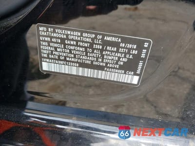Zdjęcie 12 z 12 samochodu: 2015 VOLKSWAGEN PASSAT S VIN:1VWAS7A38FC122058 - miniatura