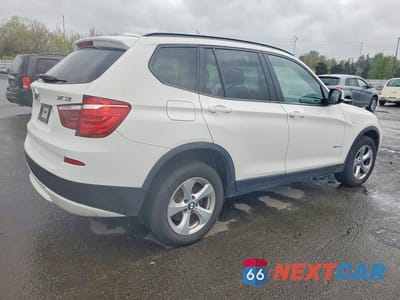 Trzecie zdjęcie samochodu z tyłu: 2012 BMW X3 XDRIVE28I VIN:5UXWX5C51CL722542 - miniatura