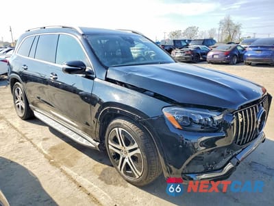 Czwarte zdjęcie samochodu z boku: 2021 MERCEDES-BENZ GLS 450 4MATIC VIN:4JGFF5KE1MA538510 - miniatura