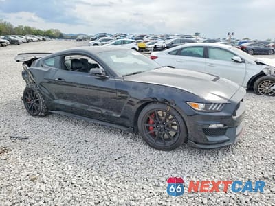 Czwarte zdjęcie samochodu z boku: 2019 FORD MUSTANG SHELBY GT350 VIN:1FA6P8JZ3K5552718 - miniatura