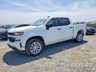 2021 CHEVROLET SILVERADO C1500 CUSTOM 1GCPWBEH7MZ150647 - główne zdjęcie licytacji z USA - miniatura