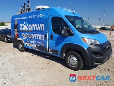 Czwarte zdjęcie samochodu z boku: 2023 RAM PROMASTER 3500 CARGO ** R & D * PRI FLEET ** VIN:3C6MRVJGXPE512342 - miniatura
