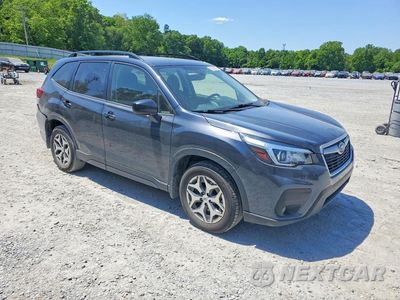Czwarte zdjęcie samochodu z boku: 2019 SUBARU FORESTER PREMIUM VIN:JF2SKAGCXKH550692 - miniatura