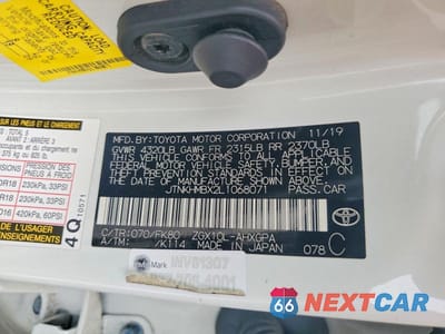 Zdjęcie 13 z 13 samochodu: 2020 TOYOTA C-HR XLE VIN:JTNKHMBX2L1068071 - miniatura