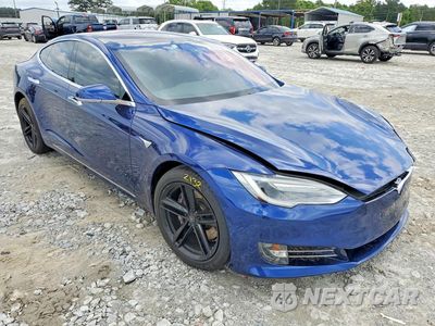 Czwarte zdjęcie samochodu z boku: 2017 TESLA MODEL S VIN:5YJSA1E16HF215117 - miniatura