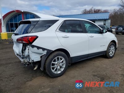 Trzecie zdjęcie samochodu z tyłu: 2024 CHEVROLET EQUINOX LT VIN:3GNAXUEG7RL244734 - miniatura