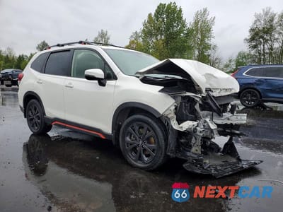 Czwarte zdjęcie samochodu z boku: 2020 SUBARU FORESTER SPORT VIN:JF2SKALC7LH567554 - miniatura