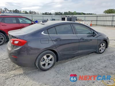 Trzecie zdjęcie samochodu z tyłu: 2017 CHEVROLET CRUZE LT VIN:1G1BE5SMXH7176749 - miniatura