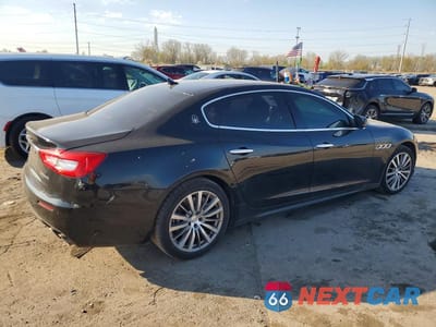 Trzecie zdjęcie samochodu z tyłu: 2017 MASERATI QUATTROPORTE S VIN:ZAM56RRAXH1224012 - miniatura