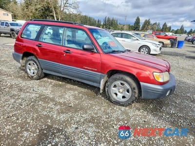 Czwarte zdjęcie samochodu z boku: 2002 SUBARU FORESTER L VIN:JF1SF63532G733287 - miniatura