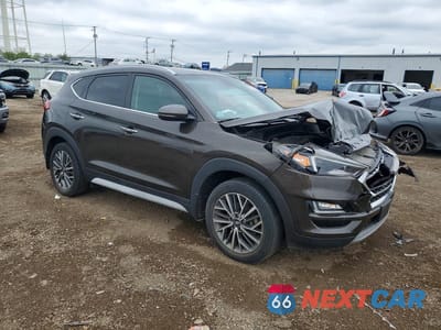 Czwarte zdjęcie samochodu z boku: 2020 HYUNDAI TUCSON LIMITED VIN:KM8J33AL4LU180632 - miniatura