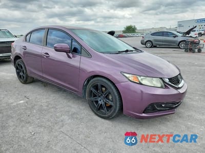 Czwarte zdjęcie samochodu z boku: 2015 HONDA CIVIC LX VIN:19XFB2F5XFE007962 - miniatura