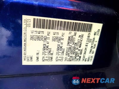 Zdjęcie 13 z 13 samochodu: 2023 NISSAN ROGUE SV VIN:5N1BT3BA3PC811089 - miniatura