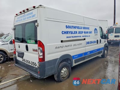 Trzecie zdjęcie samochodu z tyłu: 2014 RAM PROMASTER 2500 UTILITY / SERVICE VAN VIN:3C6TRVDG7EE103803 - miniatura