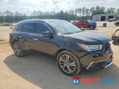 Czwarte zdjęcie samochodu z boku: 2017 ACURA MDX TECHNOLOGY VIN:5FRYD3H59HB002530 - miniatura