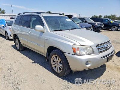 Czwarte zdjęcie samochodu z boku: 2006 TOYOTA HIGHLANDER HYBRID VIN:JTEEW21A160024917 - miniatura