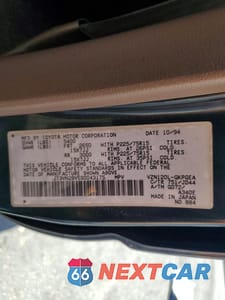 Zdjęcie 13 z 13 samochodu: 1995 TOYOTA 4RUNNER VN29 SR5 VIN:JT3VN29V5S0043175 - miniatura