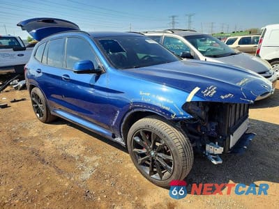 Czwarte zdjęcie samochodu z boku: 2021 BMW X3 XDRIVE30I VIN:5UXTY5C01M9G50151 - miniatura