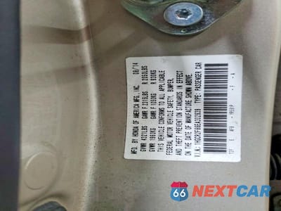 Zdjęcie 13 z 13 samochodu: 2014 HONDA ACCORD EXL VIN:1HGCR2F86EA302939 - miniatura