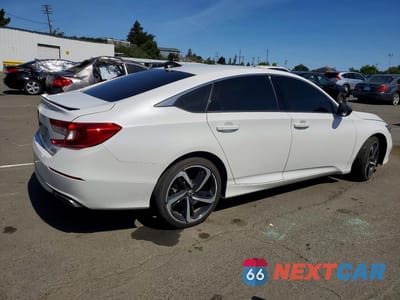 Trzecie zdjęcie samochodu z tyłu: 2021 HONDA ACCORD SPORT VIN:1HGCV2F3XMA020785 - miniatura