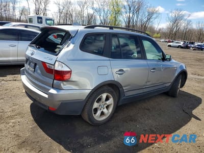Trzecie zdjęcie samochodu z tyłu: 2008 BMW X3 3.0SI VIN:WBXPC93478WJ12511 - miniatura