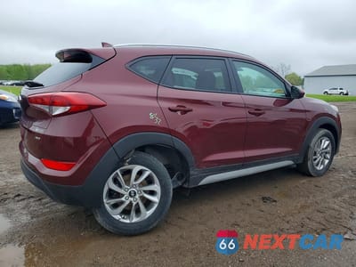 Trzecie zdjęcie samochodu z tyłu: 2018 HYUNDAI TUCSON SEL VIN:KM8J3CA44JU640197 - miniatura