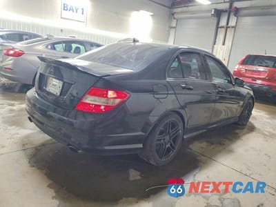 Trzecie zdjęcie samochodu z tyłu: 2010 MERCEDES-BENZ C 300 4MATIC VIN:WDDGF8BB1AR127109 - miniatura