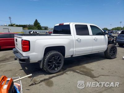 Trzecie zdjęcie samochodu z tyłu: 2017 CHEVROLET SILVERADO C1500 LT VIN:3GCPCREC2HG437535 - miniatura