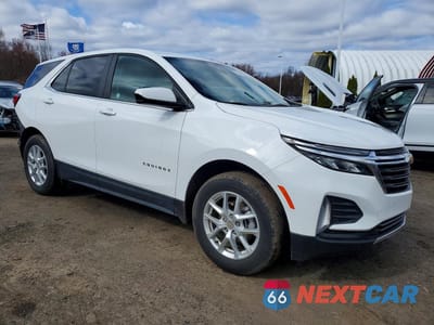 Czwarte zdjęcie samochodu z boku: 2024 CHEVROLET EQUINOX LT VIN:3GNAXUEG7RL244734 - miniatura