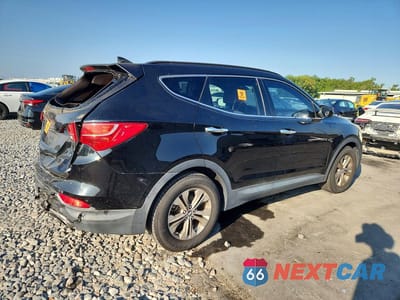 Trzecie zdjęcie samochodu z tyłu: 2013 HYUNDAI SANTA FE SPORT 2.4L VIN:5XYZU3LBXDG035185 - miniatura