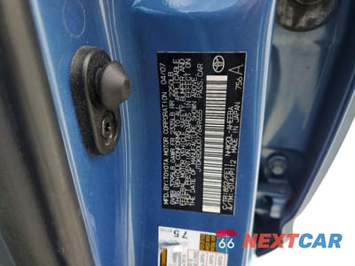 Zdjęcie 12 z 12 samochodu: 2007 TOYOTA PRIUS BASE VIN:JTDKB20U077649655 - miniatura