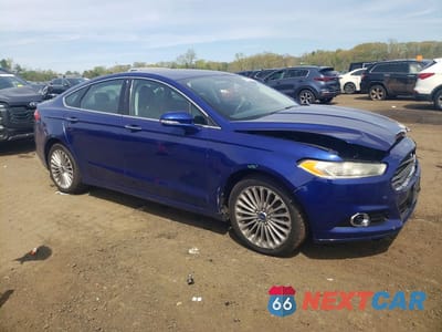 Czwarte zdjęcie samochodu z boku: 2014 FORD FUSION TITANIUM VIN:3FA6P0D92ER125139 - miniatura