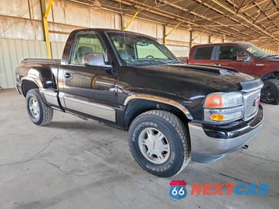 Czwarte zdjęcie samochodu z boku: 2002 GMC NEW SIERRA K1500 VIN:1GTEK14T22Z111058 - miniatura