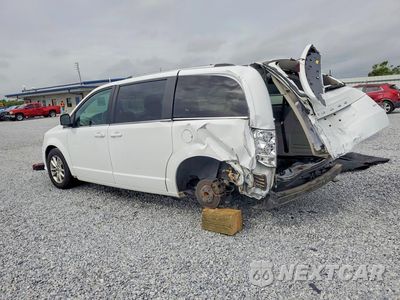 Drugie zdjęcie samochodu z przodu: 2020 DODGE GRAND CARAVAN SXT VIN:2C4RDGCG7LR205936 - miniatura